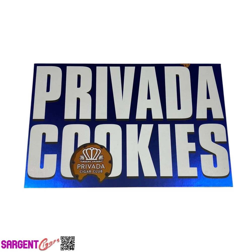 LCA Privada Cookies Empty Cigar Box 8.5x5.5x2